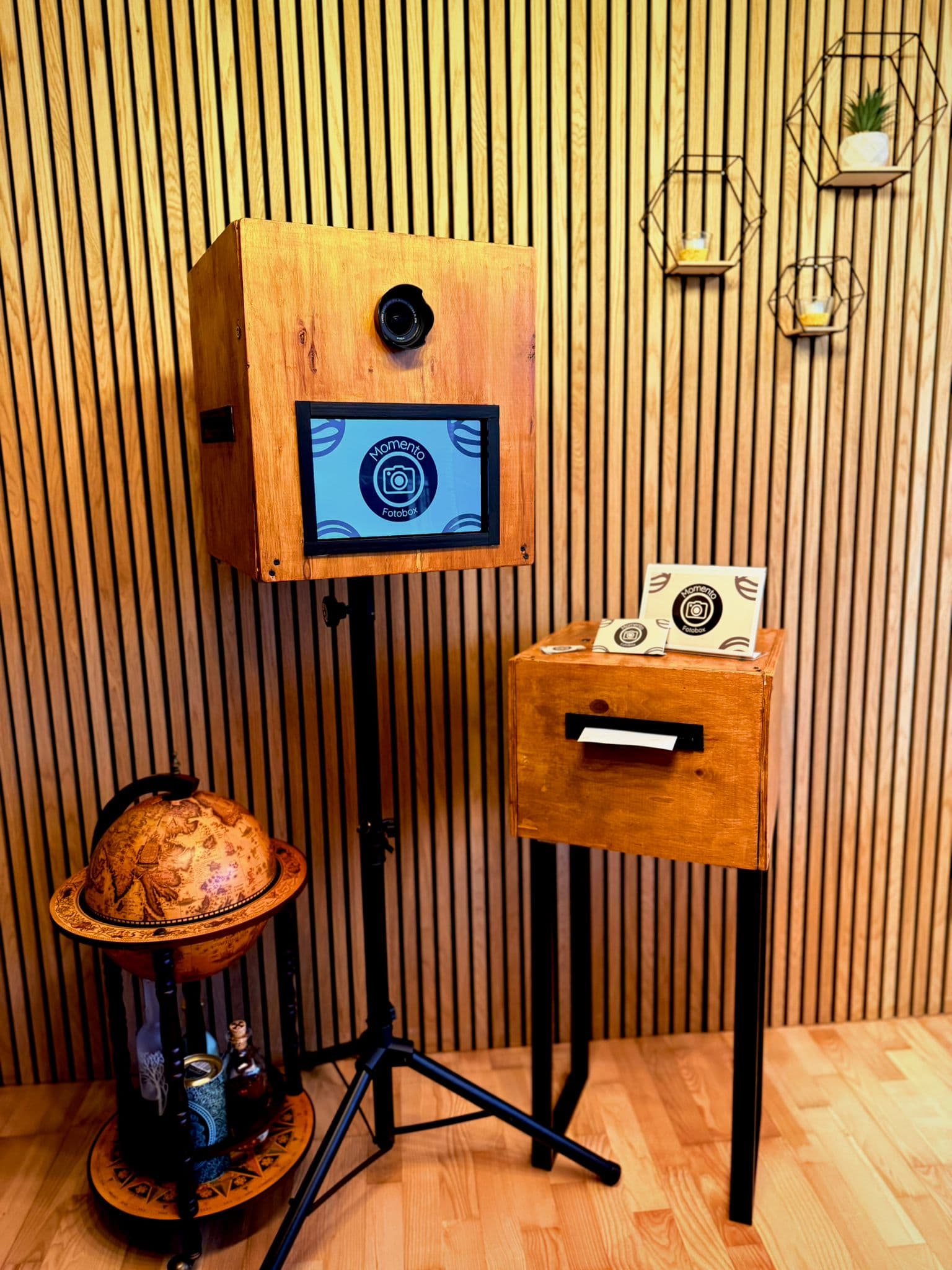 Unsere mobile Fotobox für Hochzeiten und Events in Augsburg