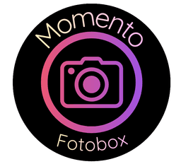 Momento Fotobox Logo - Mobile Fotobox Vermietung Augsburg